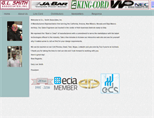 Tablet Screenshot of glsmith.com