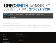 Tablet Screenshot of glsmith.org